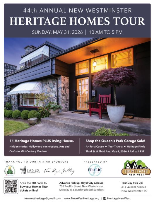 Our 2026 Homes Tour Poster featuring Nelson House