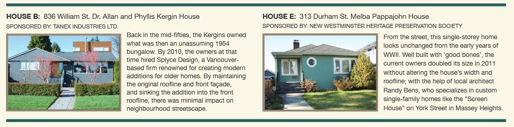 New Westminster Heritage Preservation Society - 2017 Homes Tour