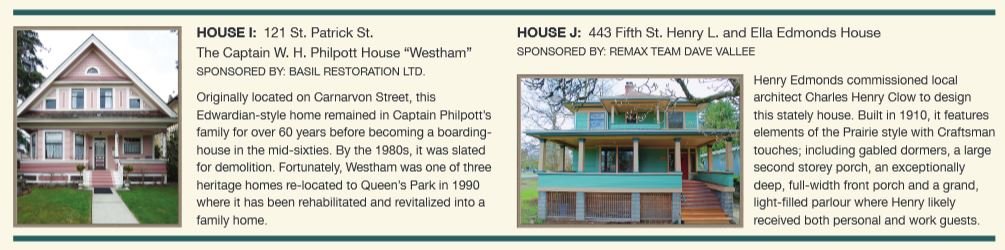 New Westminster Heritage Preservation Society - 2017 Homes Tour